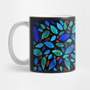 BLUE LEAFS Mug